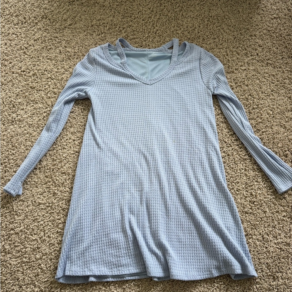 Light Blue sweater dress